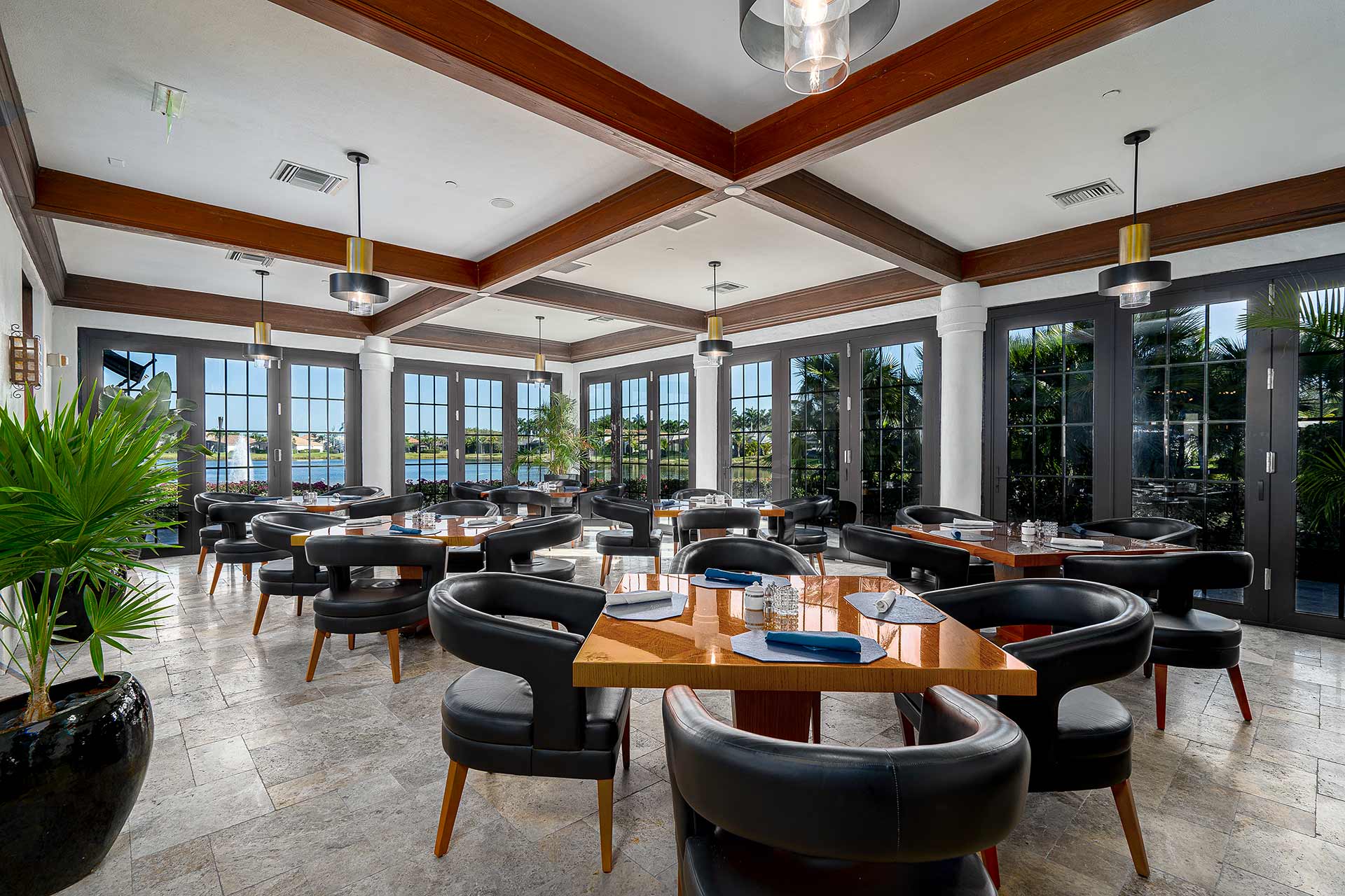 Golf Clubhouse garden room