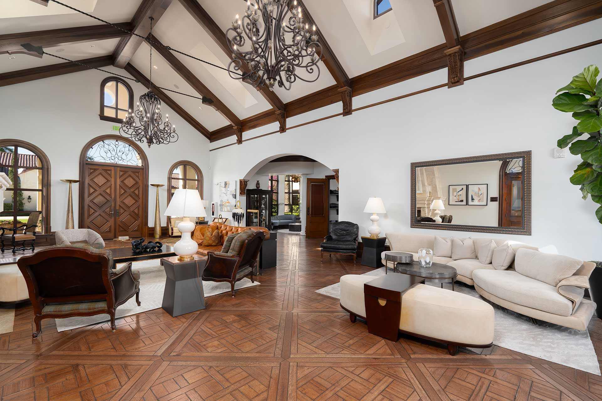 Golf Clubhouse living room